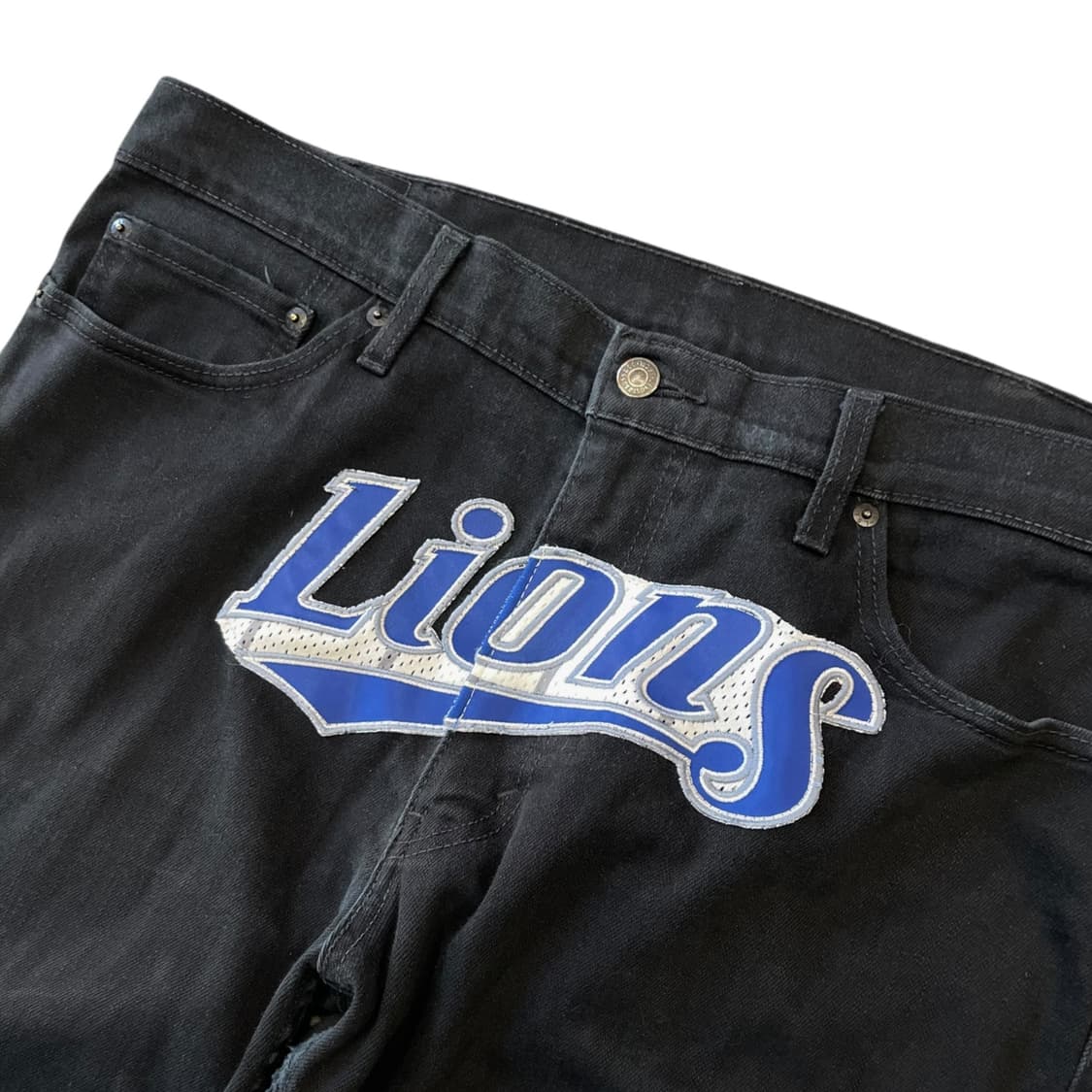 리바이스 511 삼성 라이온즈 커스텀 데님 팬츠 상품이미지3