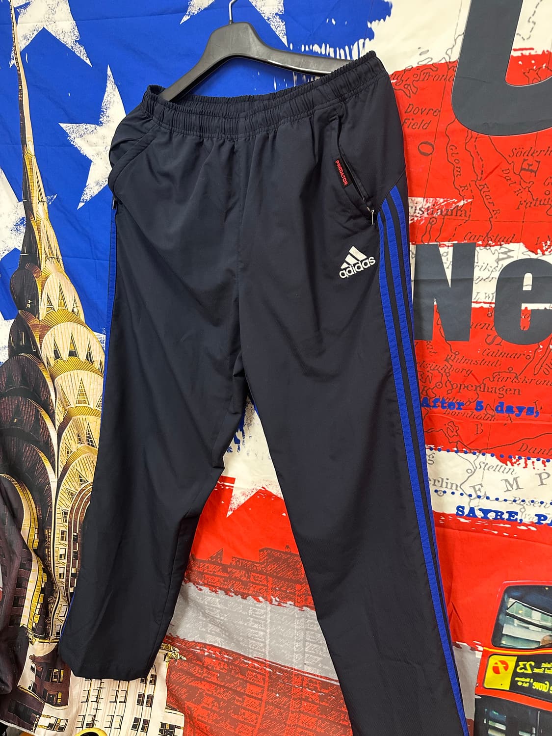 아디다스 올드스쿨 프레데터 네이비 트레이닝팬츠 105ㅈ 상품이미지2