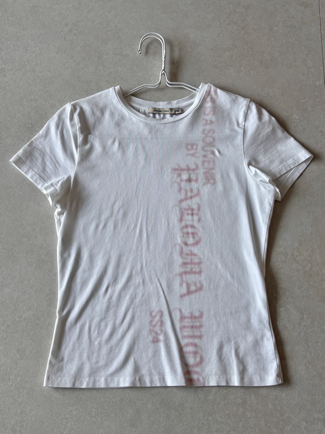 팔로마울 고티 goty 티 화이트 S  상품이미지2