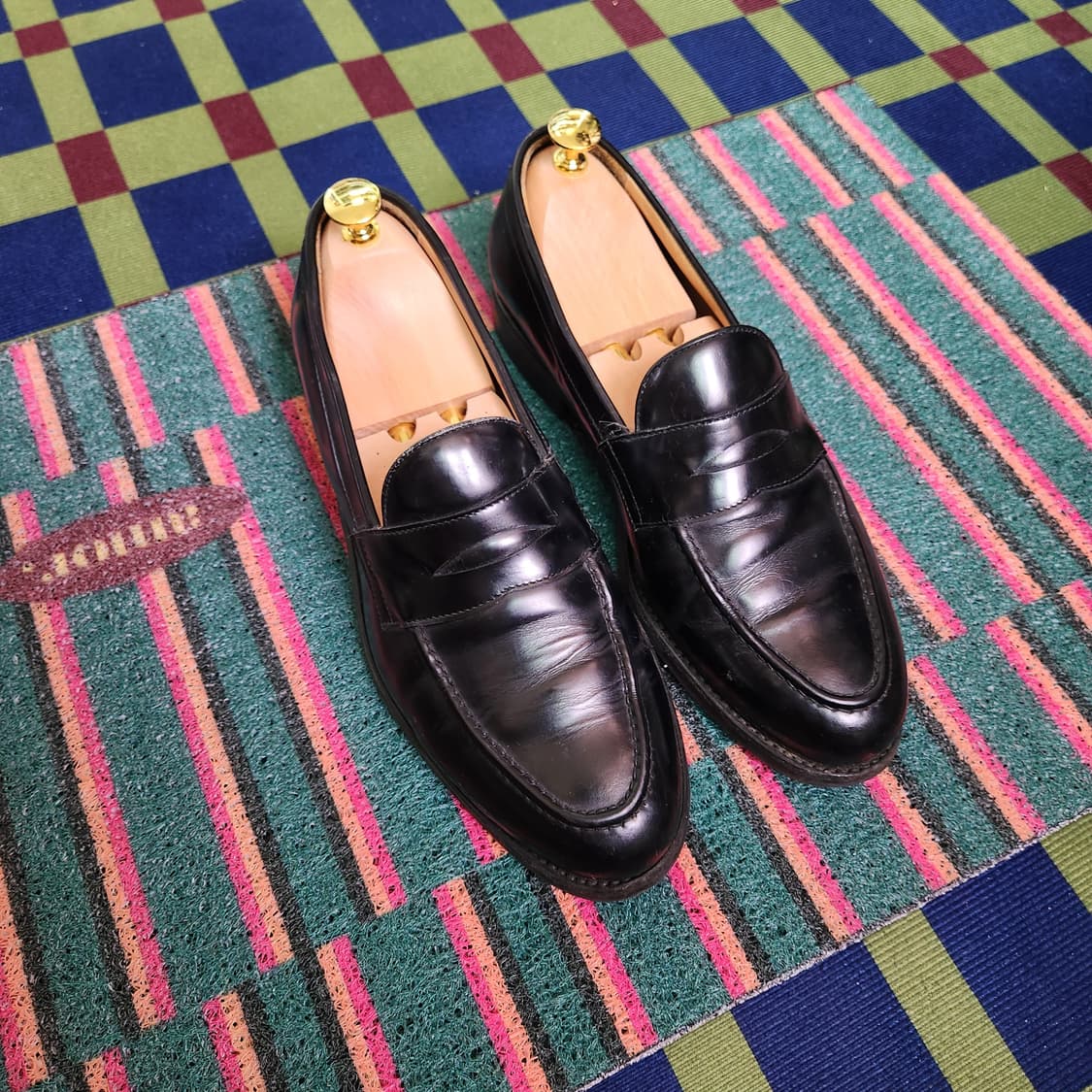 버윅 9628 블랙 카프 페니로퍼 상품이미지4