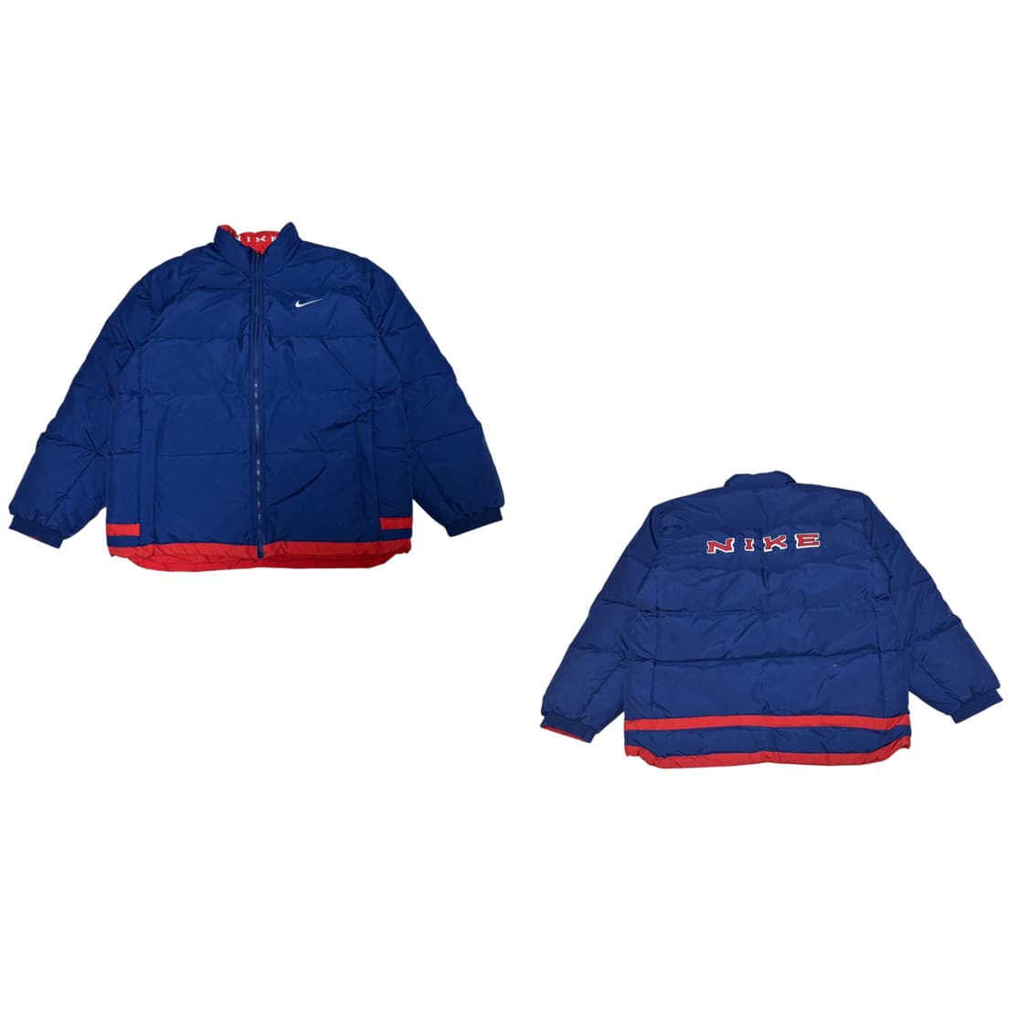 나이키 90s 올드스쿨 립스탑 리버시블 푸퍼 패딩 상품이미지1