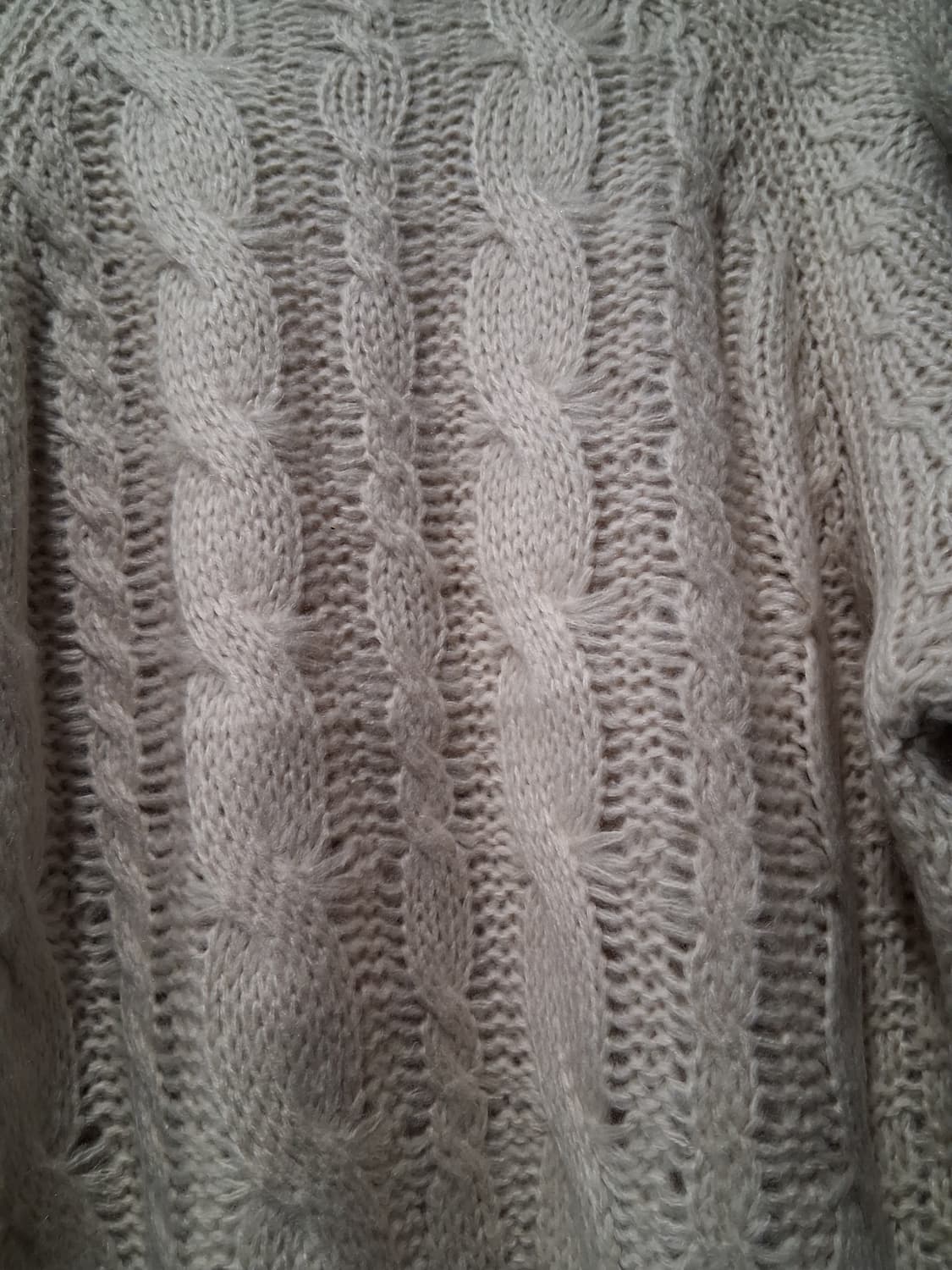 여 니트 꽈배기 스웨터 상품이미지4