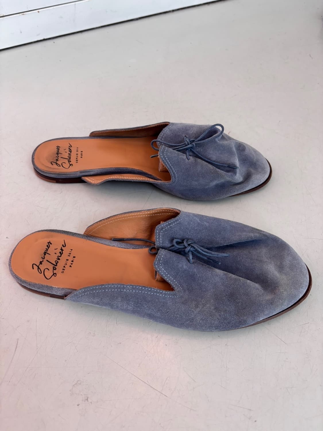 Vintage Jacques Soloviere Suede Sandle 상품이미지4
