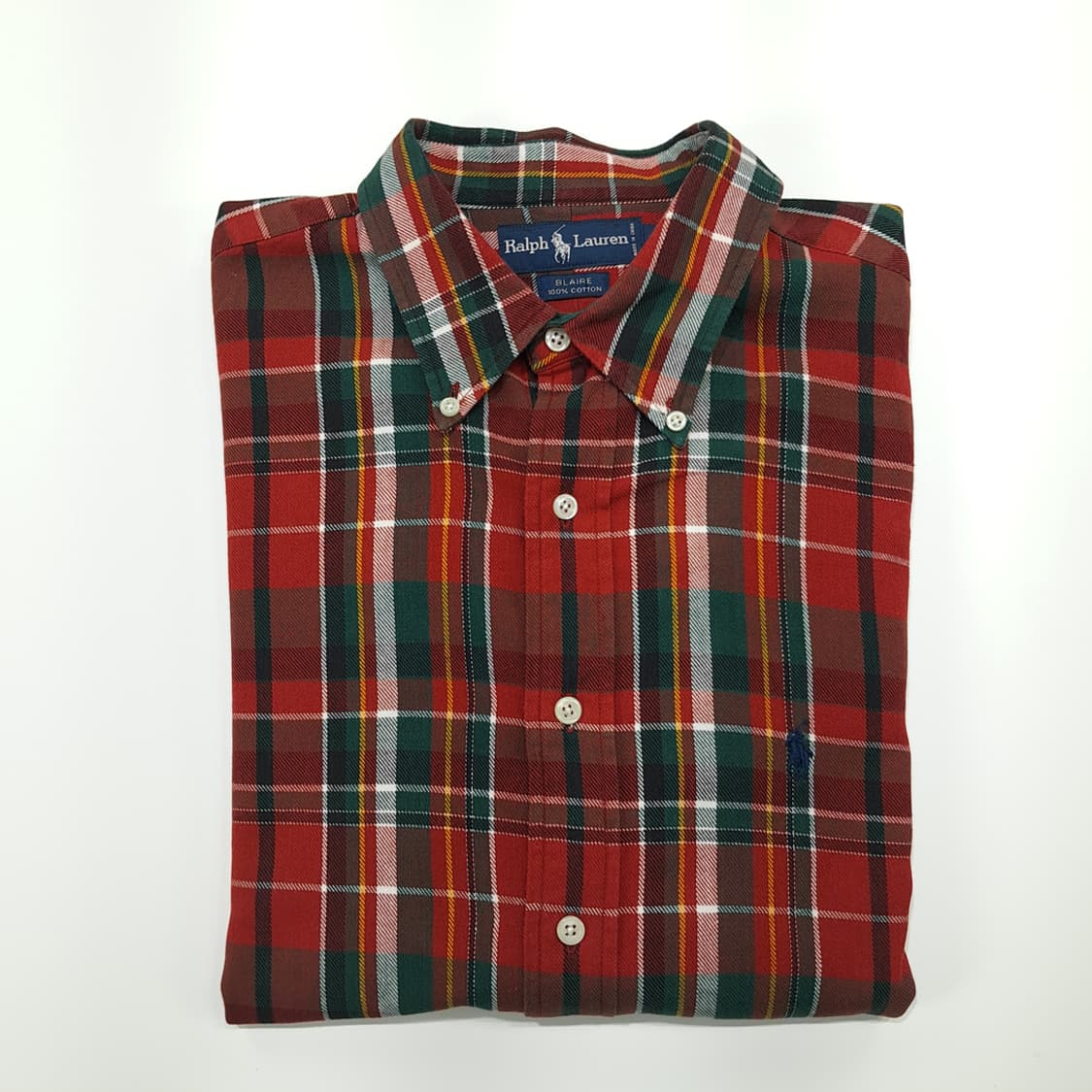 CN874 L 폴로 랄프로렌 크리스마스 타탄체크 플란넬 긴팔 셔츠 남방 상품이미지8