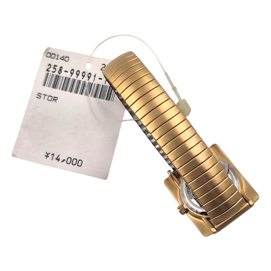 90s 영국 스톰 아쿠아 스퀘어 반구 팔찌 시계 상품이미지4