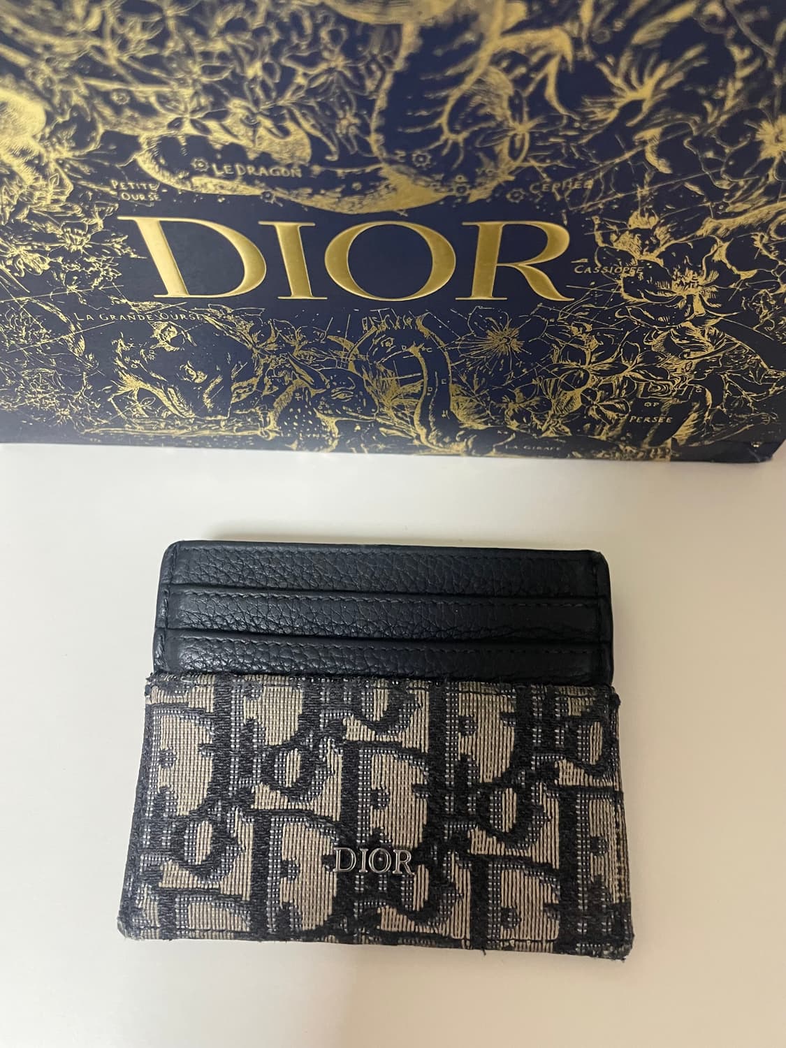 디올 오블라크 카드지갑 상품이미지2