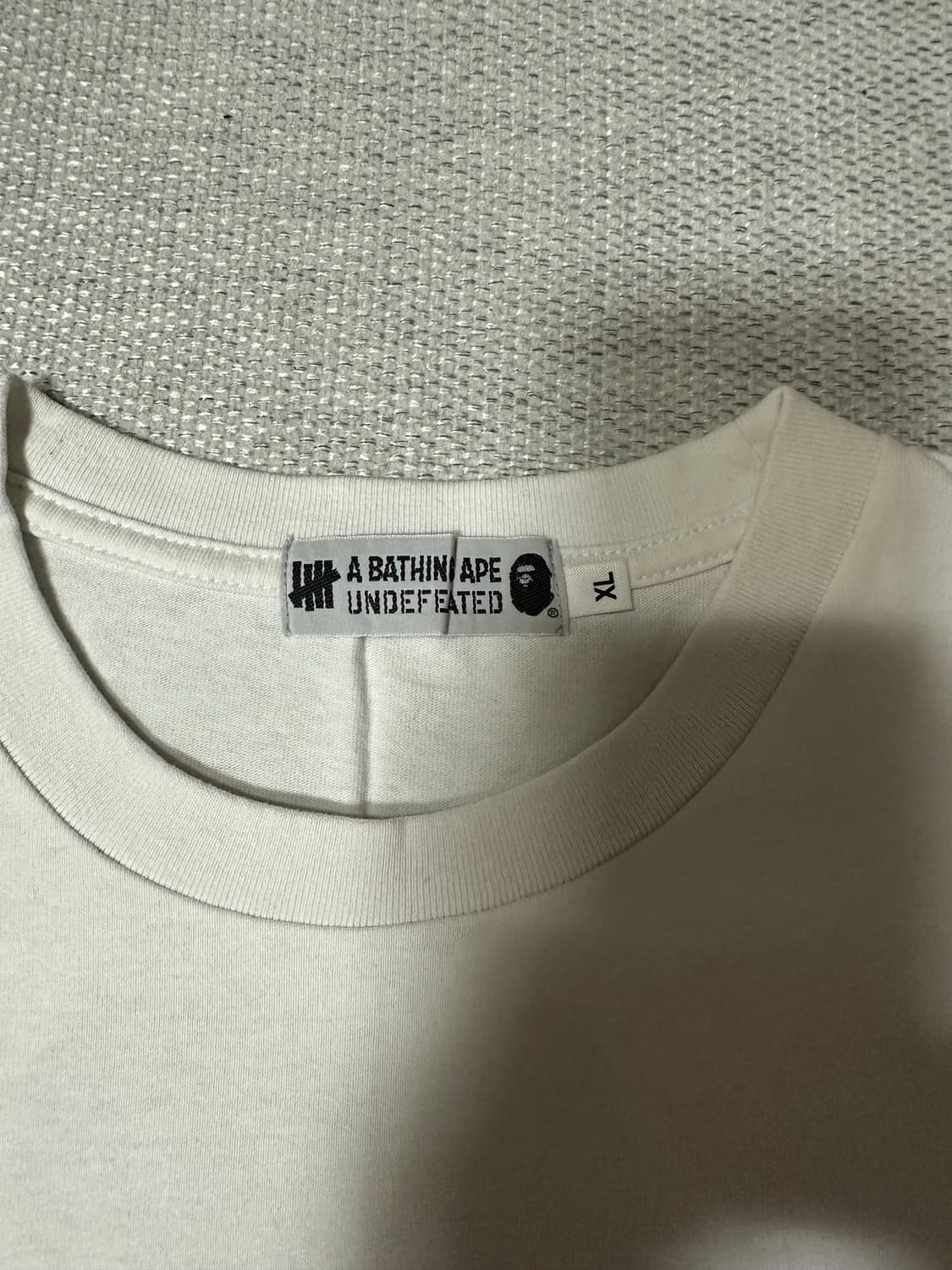 [XL/상태최상] 베이프 x 언디핏(BAPE x UNDFTD) 콜라보 T 상품이미지4