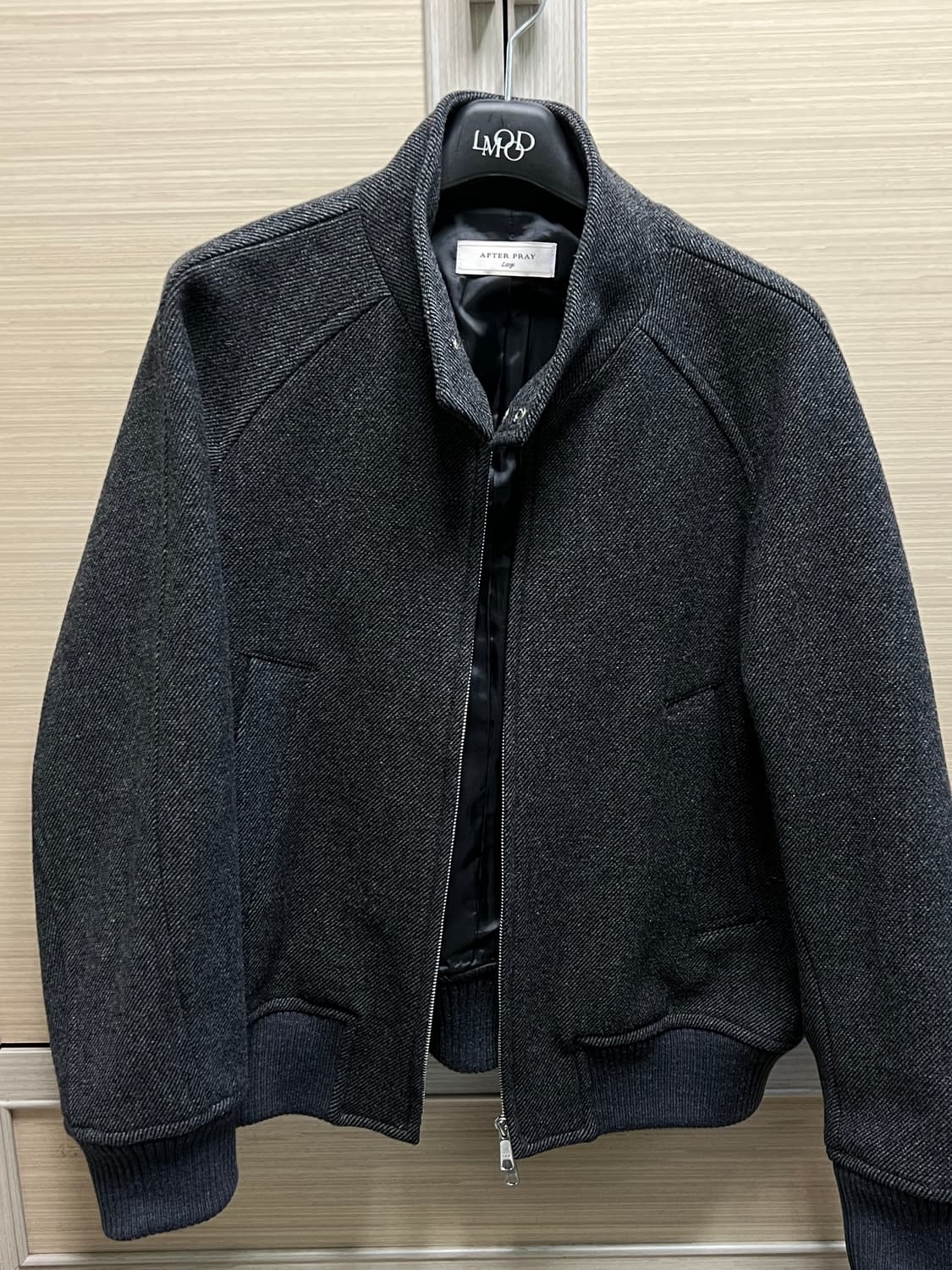 애프터프레이 리가즈 해링턴 블루종 차콜(L) 상품이미지2