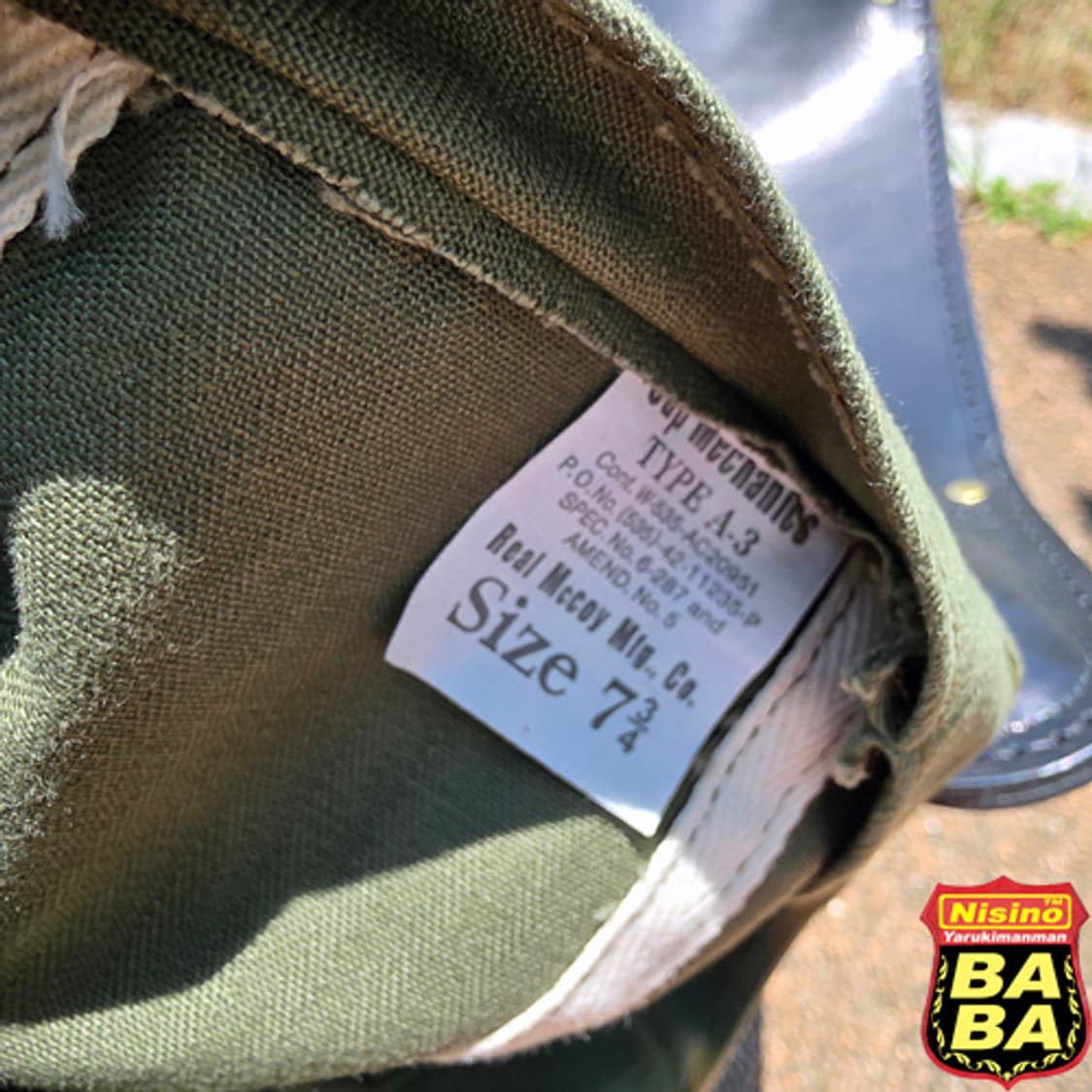 Real McCoy Type A-3 Cap 상품이미지3