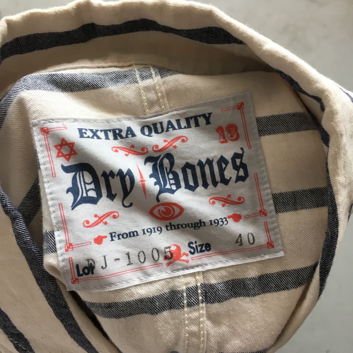 Made In JAPAN Dry Bones Work Jacket 상품이미지9