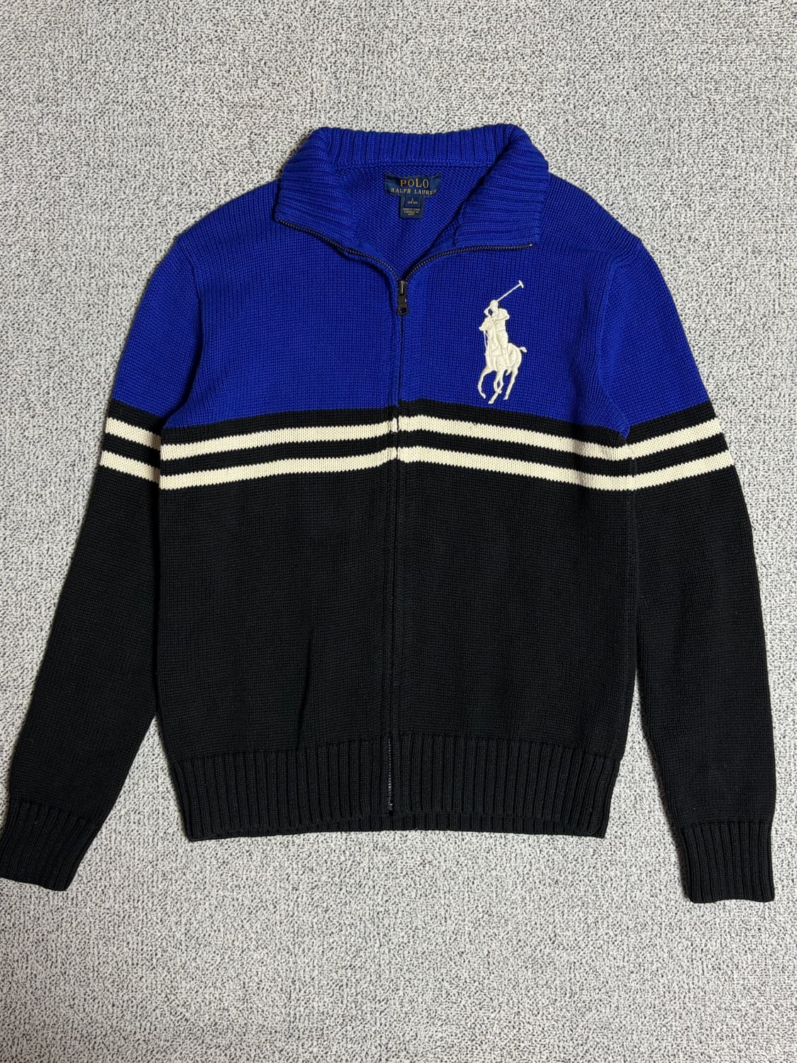 폴로 랄프로렌 빅포니 니트 집업 상품이미지2