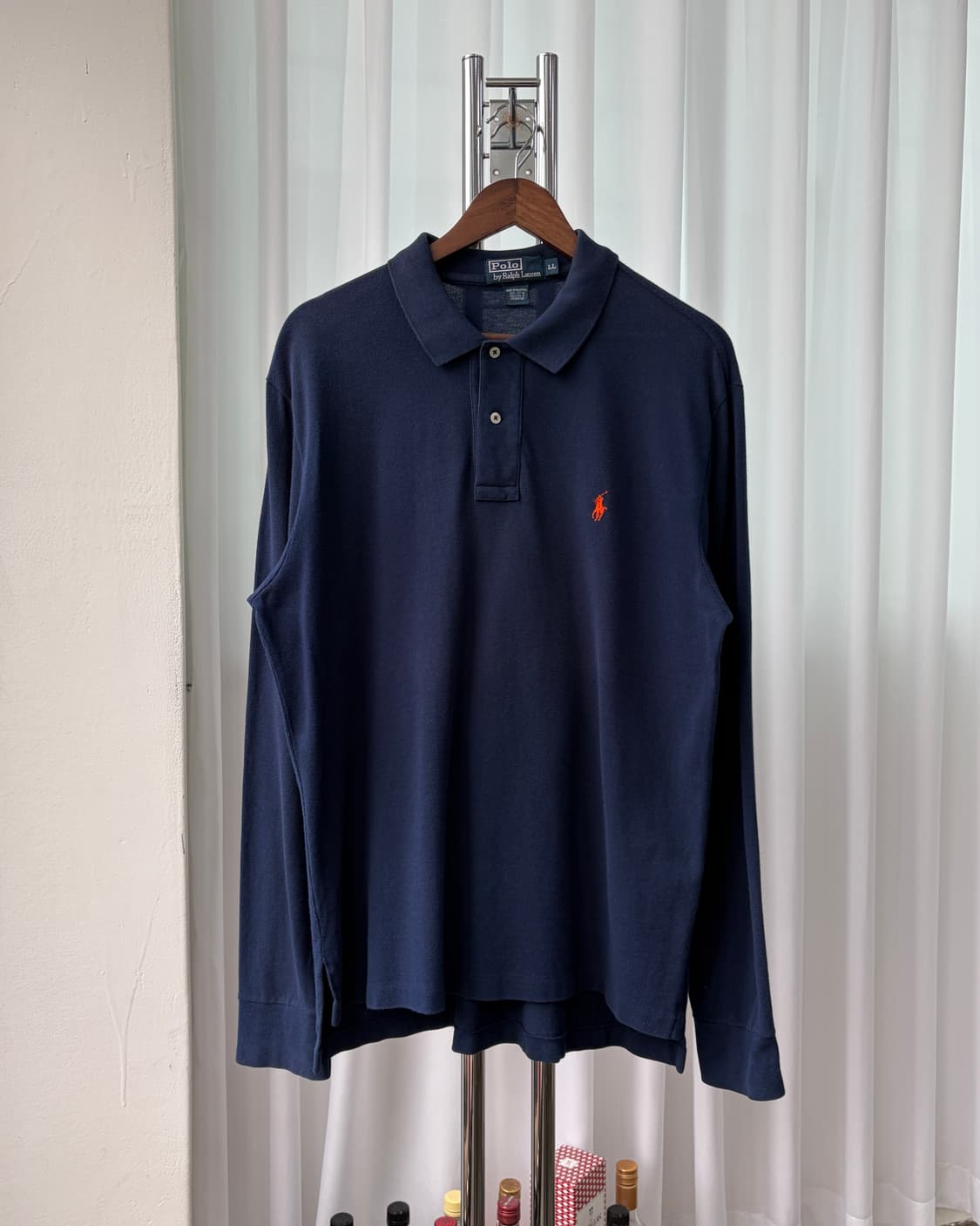 [XL]폴로 랄프로렌 네이비 긴팔 티셔츠 상품이미지4