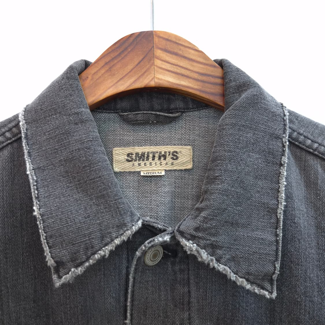 SMITH'S 블랙 워시드 데님 자켓 일본빈티지 상품이미지3