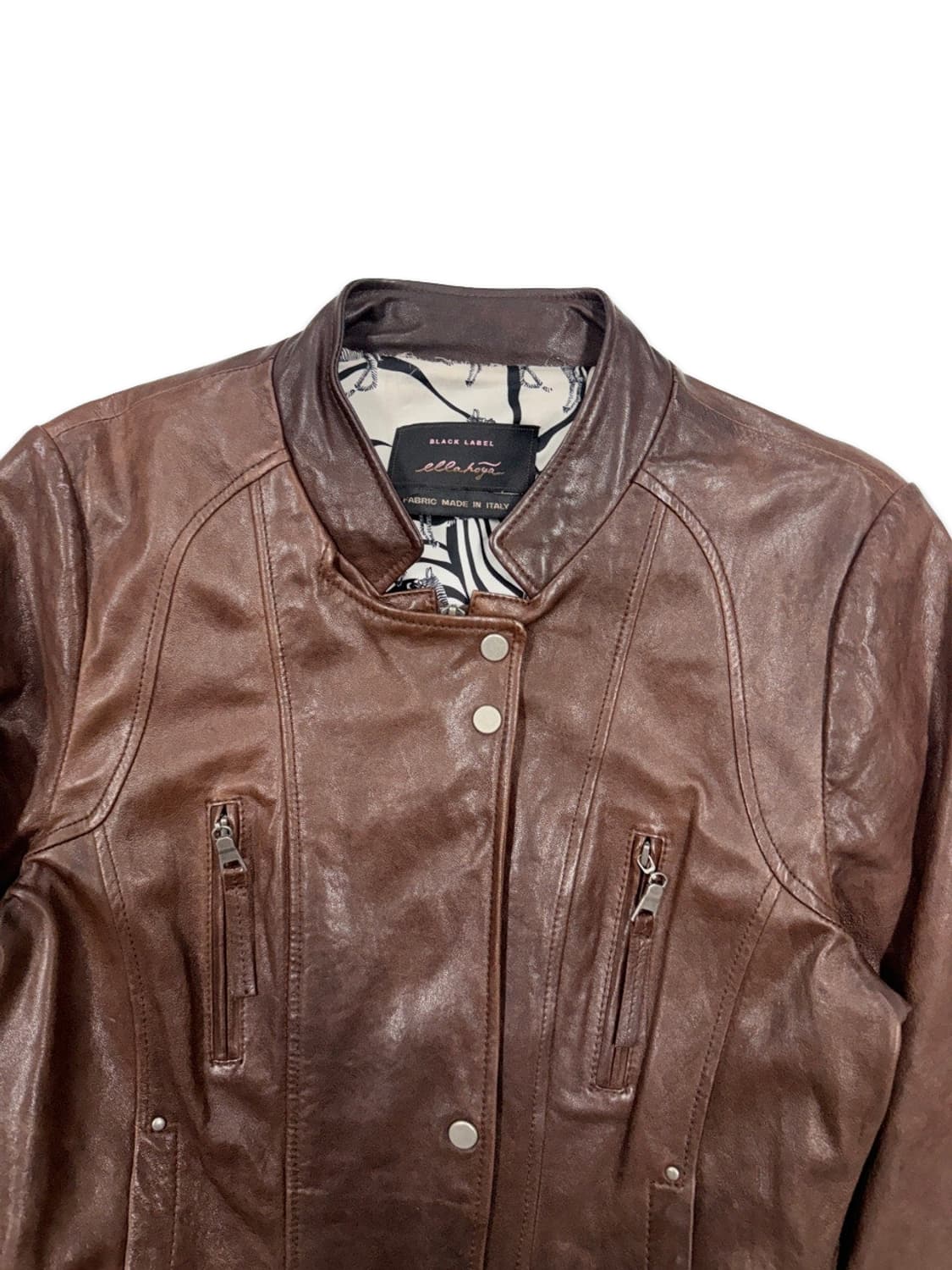 빈티지 이테리 양가죽 바이커 자켓 상품이미지3