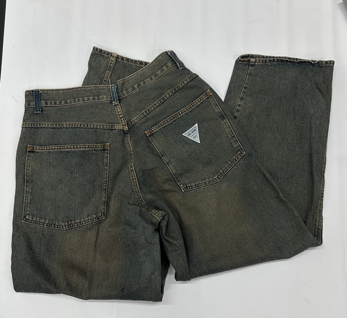 BIG JOHN 와이드 빈티지 워싱 데님 팬츠 청바지 일본 빈티지 상품이미지5