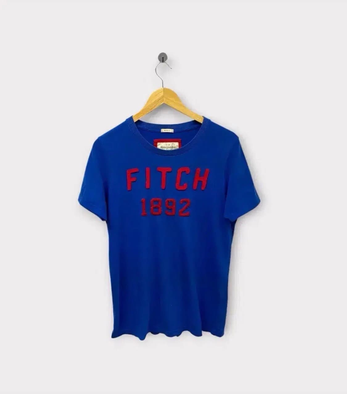 아베크롬비 A&F 1892 아플리케 로고 티셔츠 L 상품이미지1