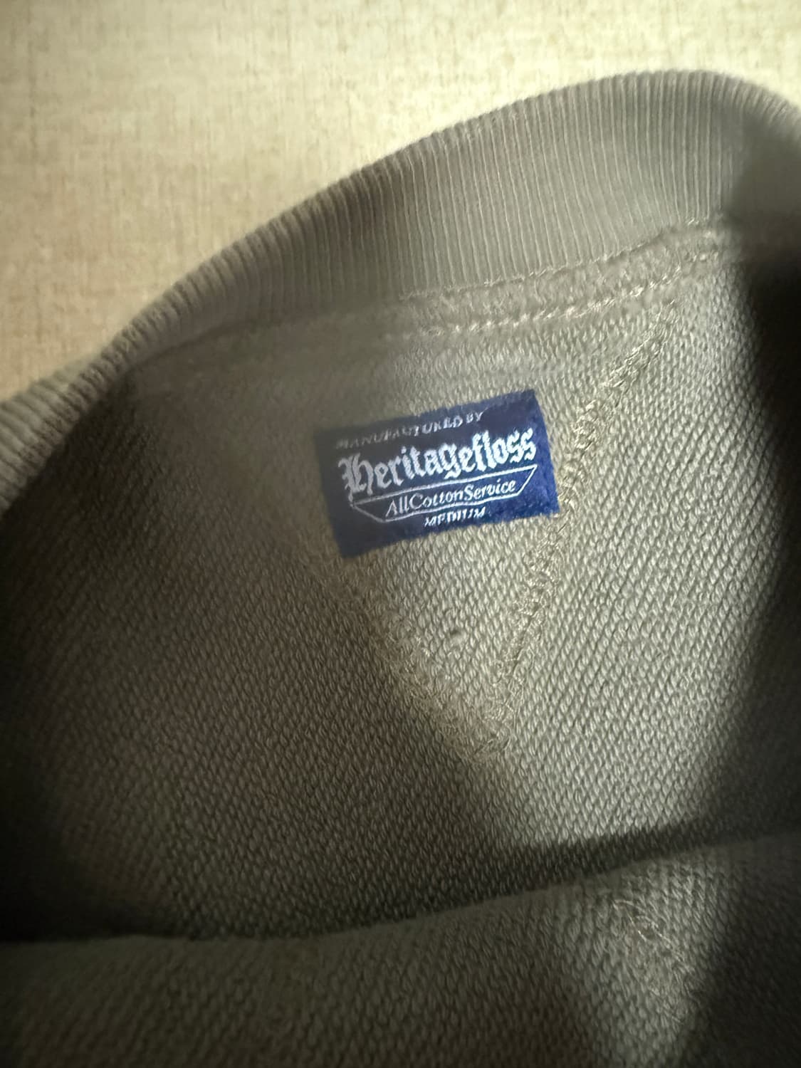 헤리티지플로스 스웻셔츠, M 상품이미지4