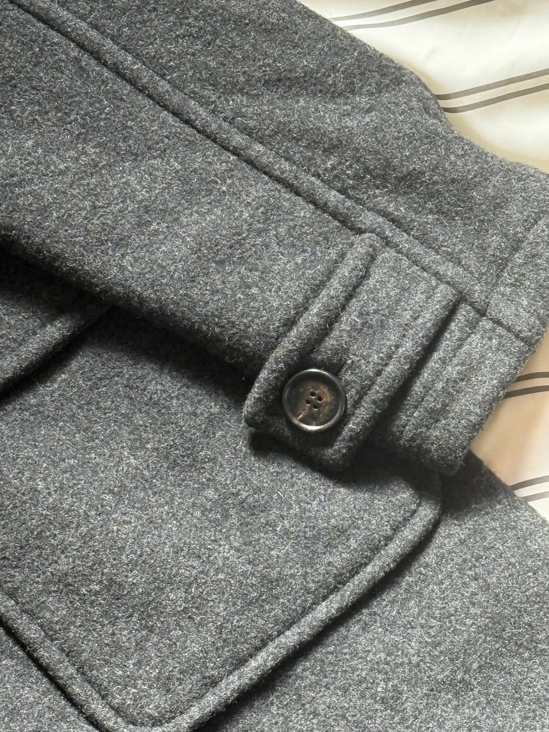 애프터프레이 투어리스트 발마칸 코트 m 차콜 상품이미지4