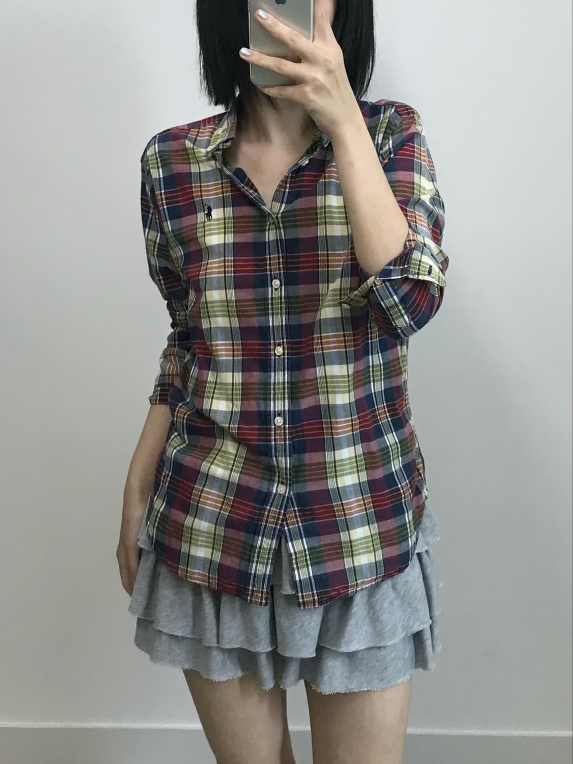 폴로 랄프로렌 체크 셔츠 상품이미지1