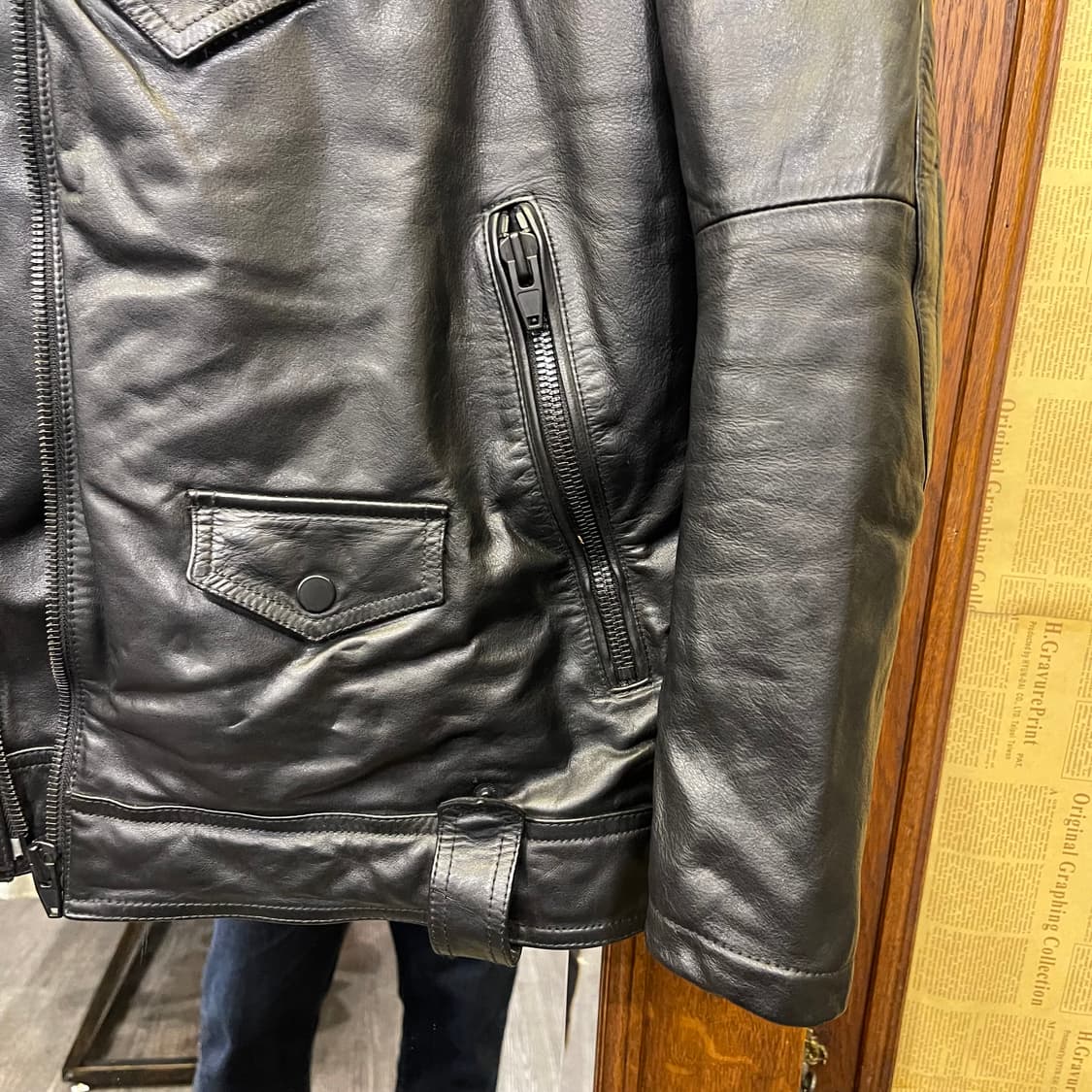 ALEXANDER WANG X HM  레더패딩 상품이미지5