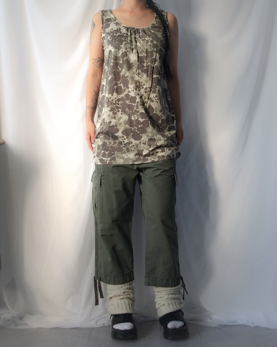 Pattern sleeveless 상품이미지4