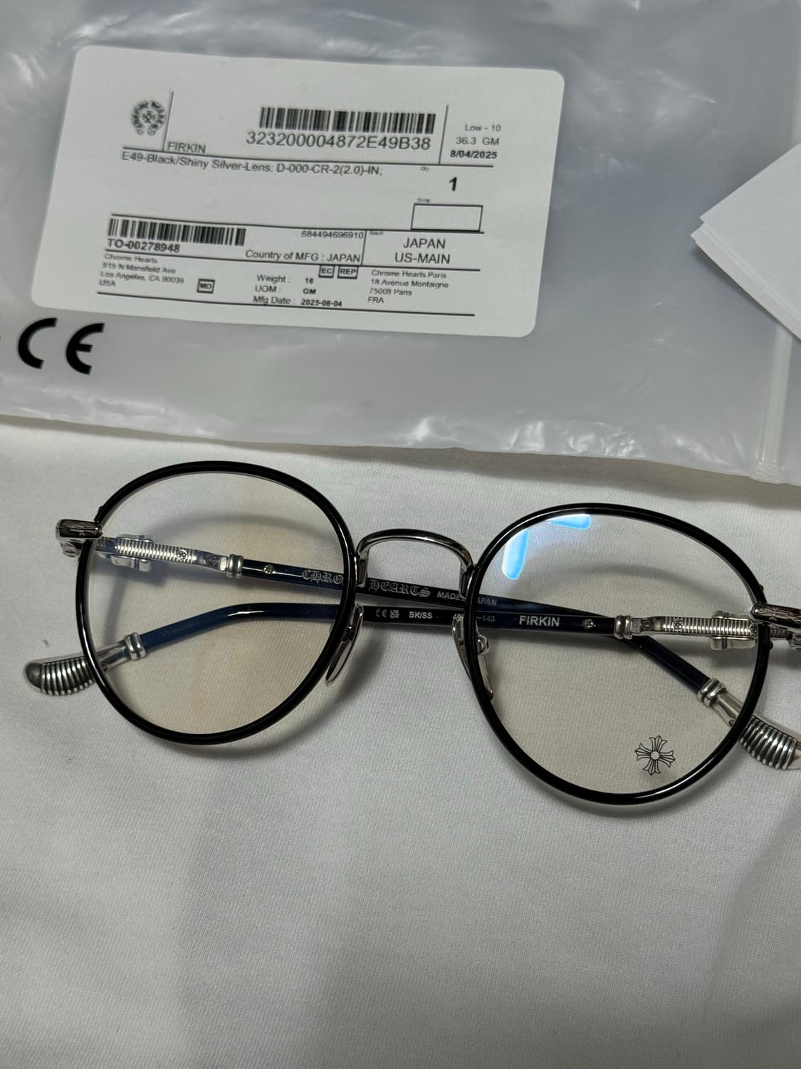 크롬하츠 퍼킨 BK/SS 상품이미지3