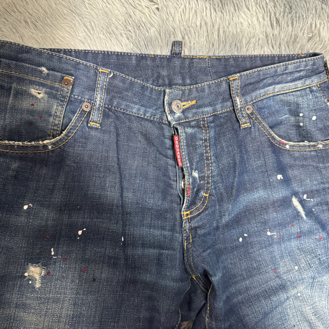 정품) 디스퀘어드 청바지 50사이즈 (32) 상품이미지3