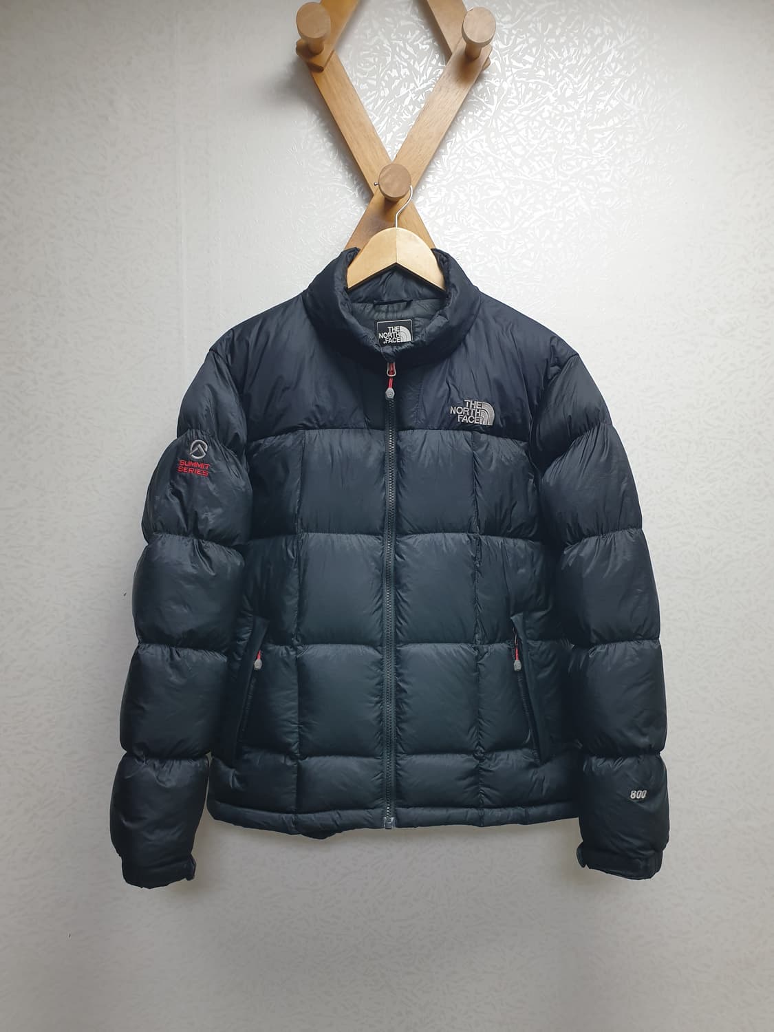 [m/95] 노스페이스 구스패딩800 블랙 상품이미지1