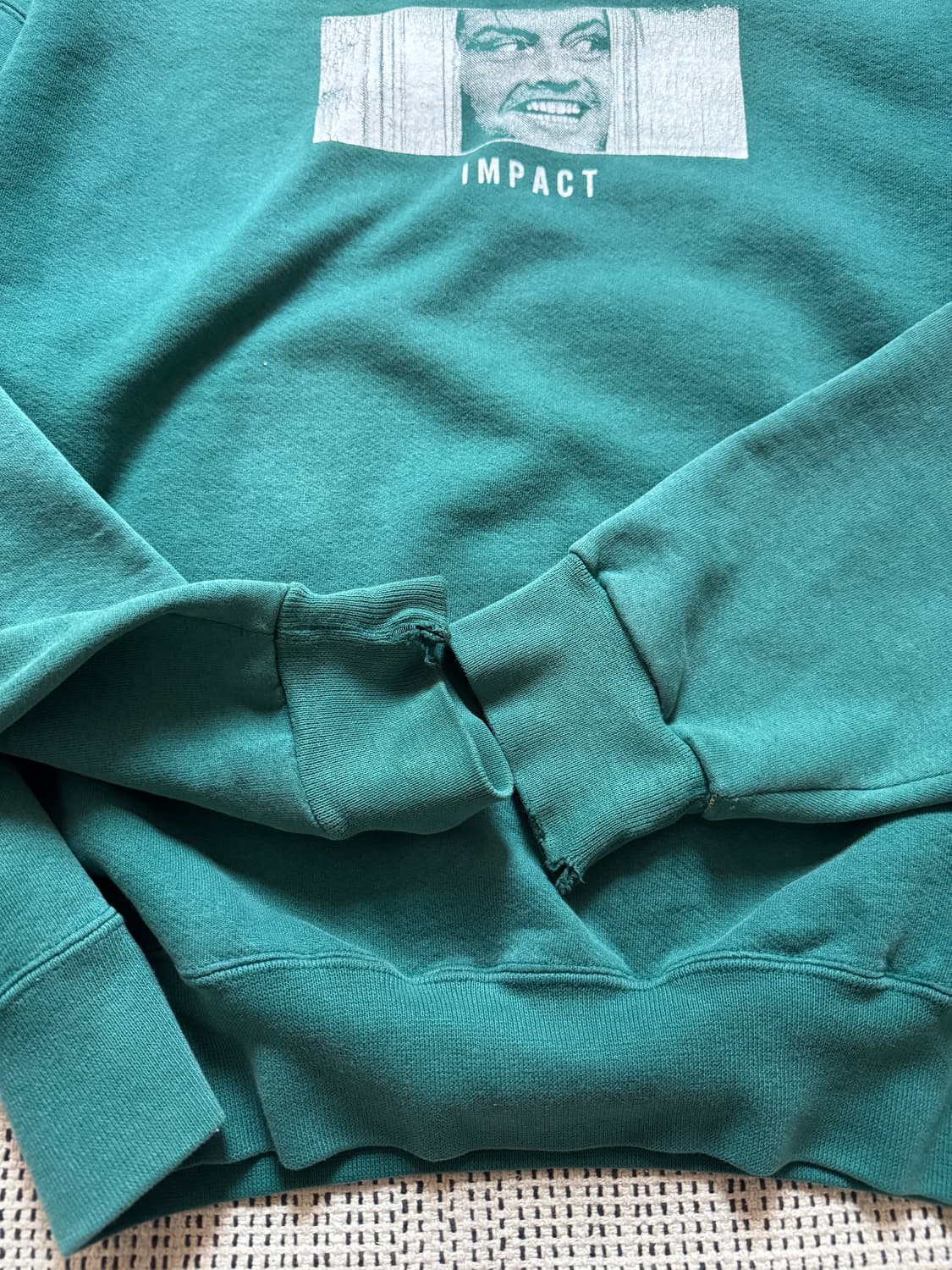 90s USA 무비티 더 샤이닝 스웻셔츠 상품이미지5