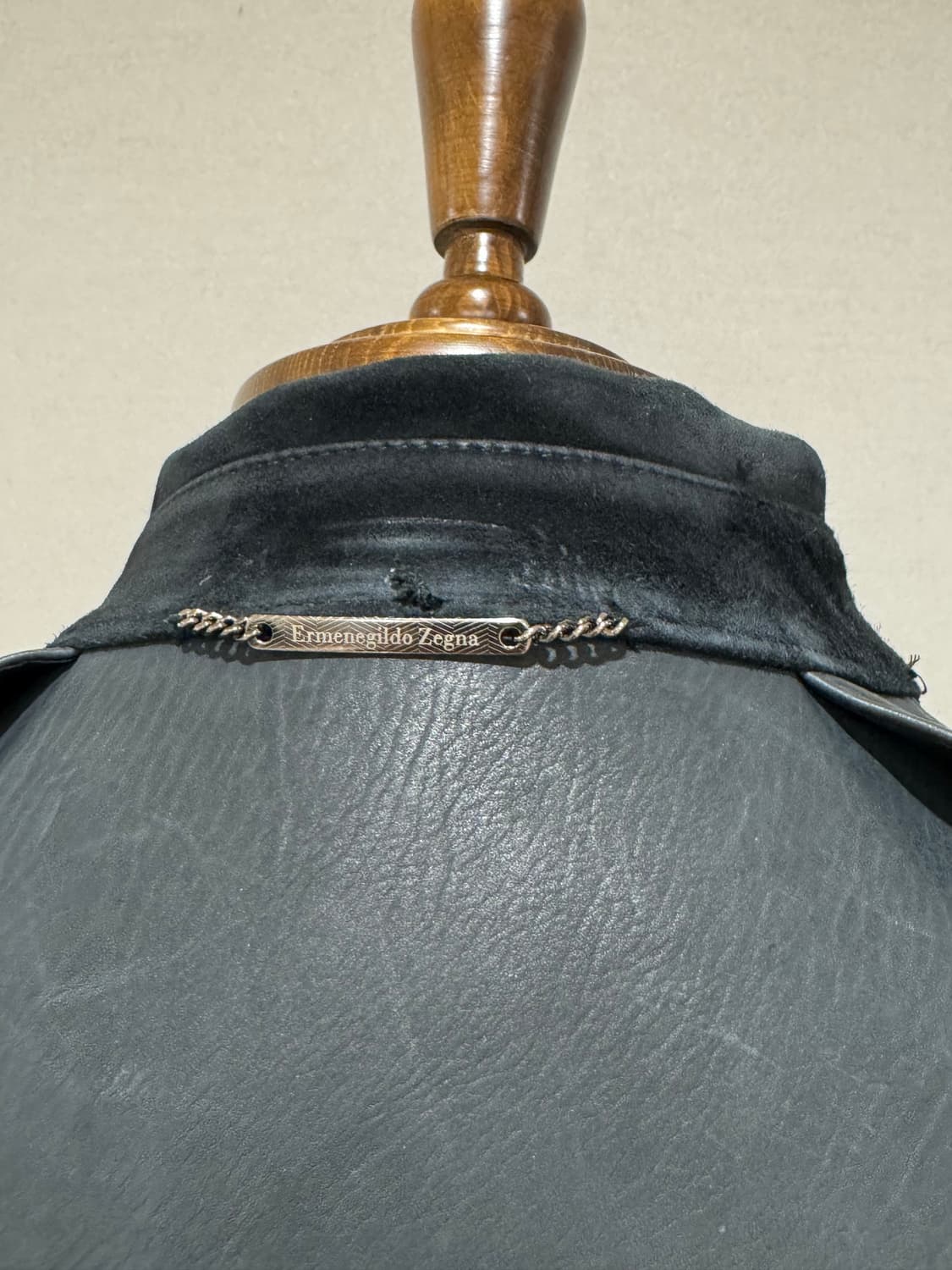 Ermenegildo Zegna 스웨이드 레더 코트 (Made in It 상품이미지9