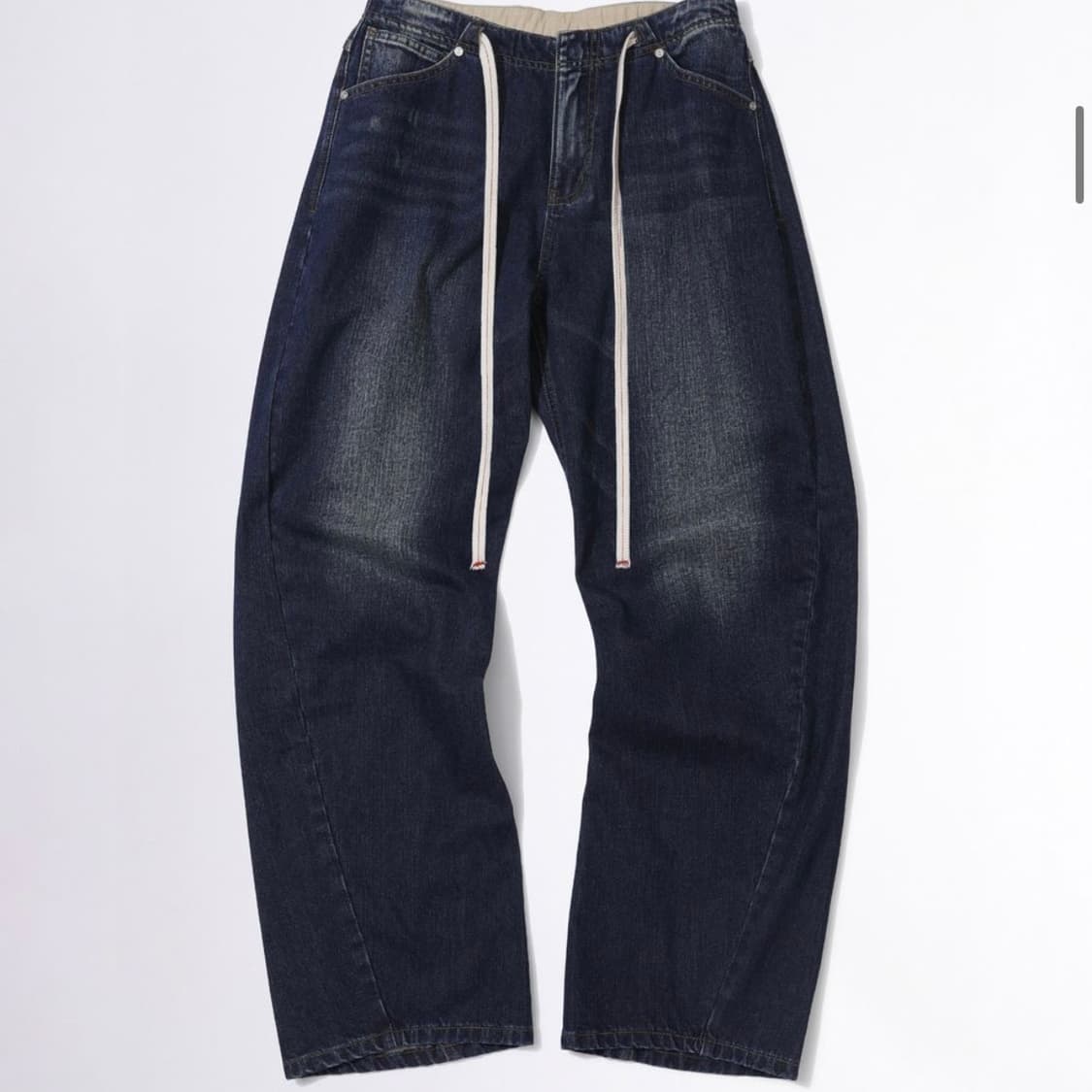 스컬프터 로우라이즈 데님 팬츠 상품이미지3