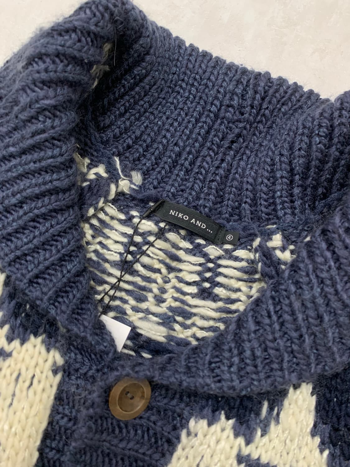 niko and 패턴 니트 가디건 #248 상품이미지4