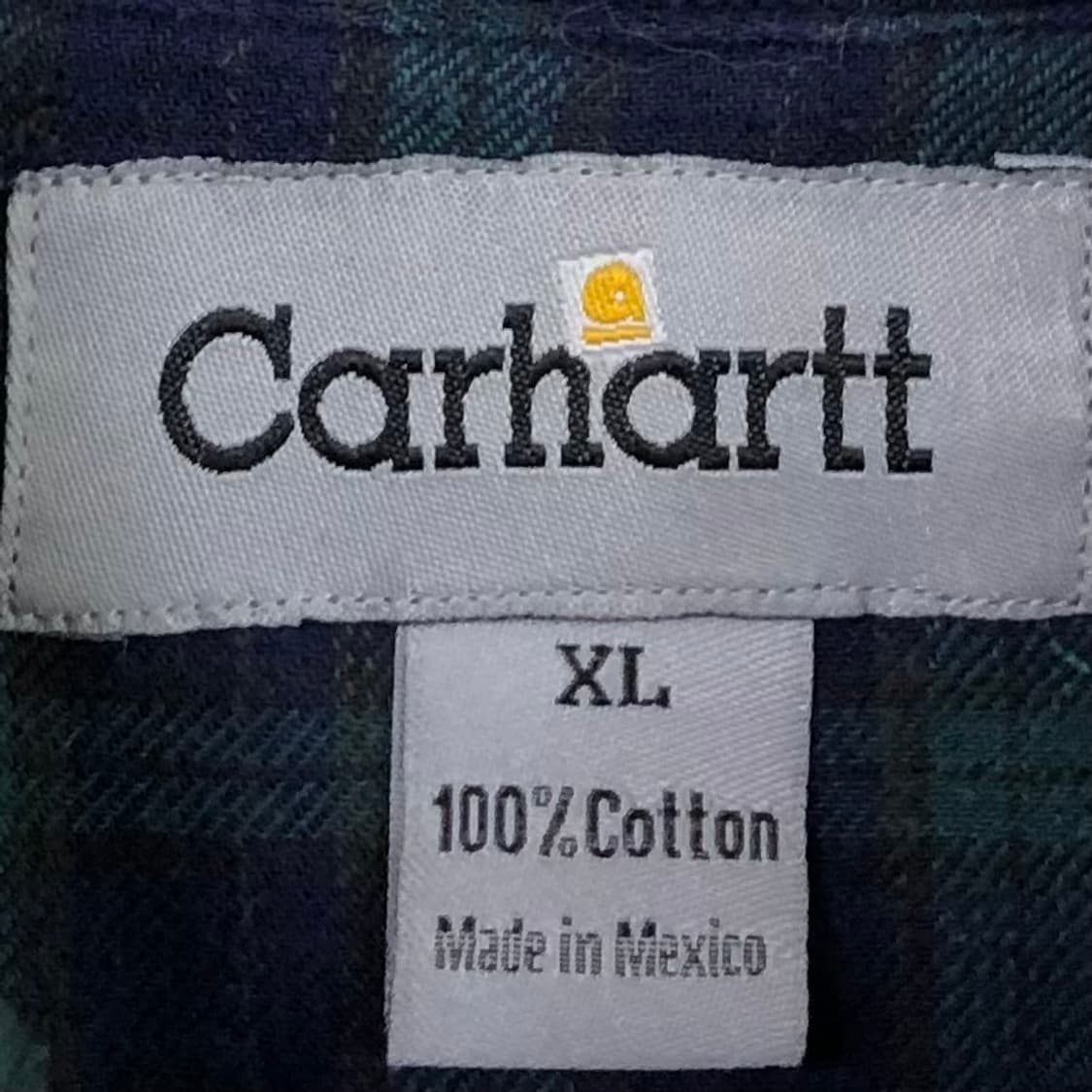 Xxl 칼하트 버건디 워크 셔츠 상품이미지3