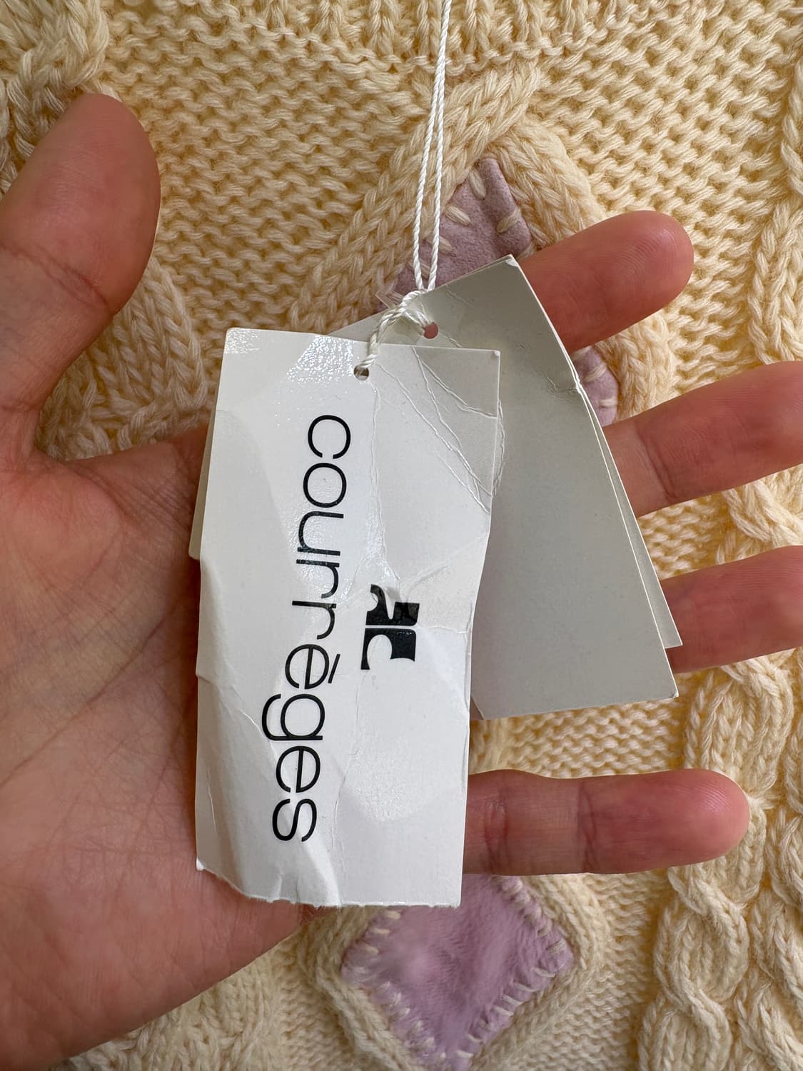 COURREGES 니트베스트 상품이미지8