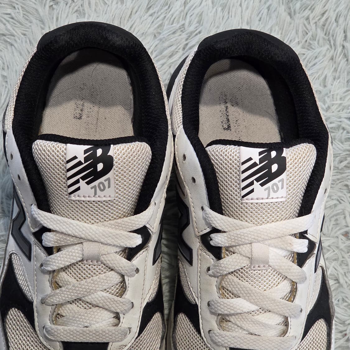 5q-9:뉴발란스 MW707WB 화이트-블랙 (25.5cm) 상품이미지6