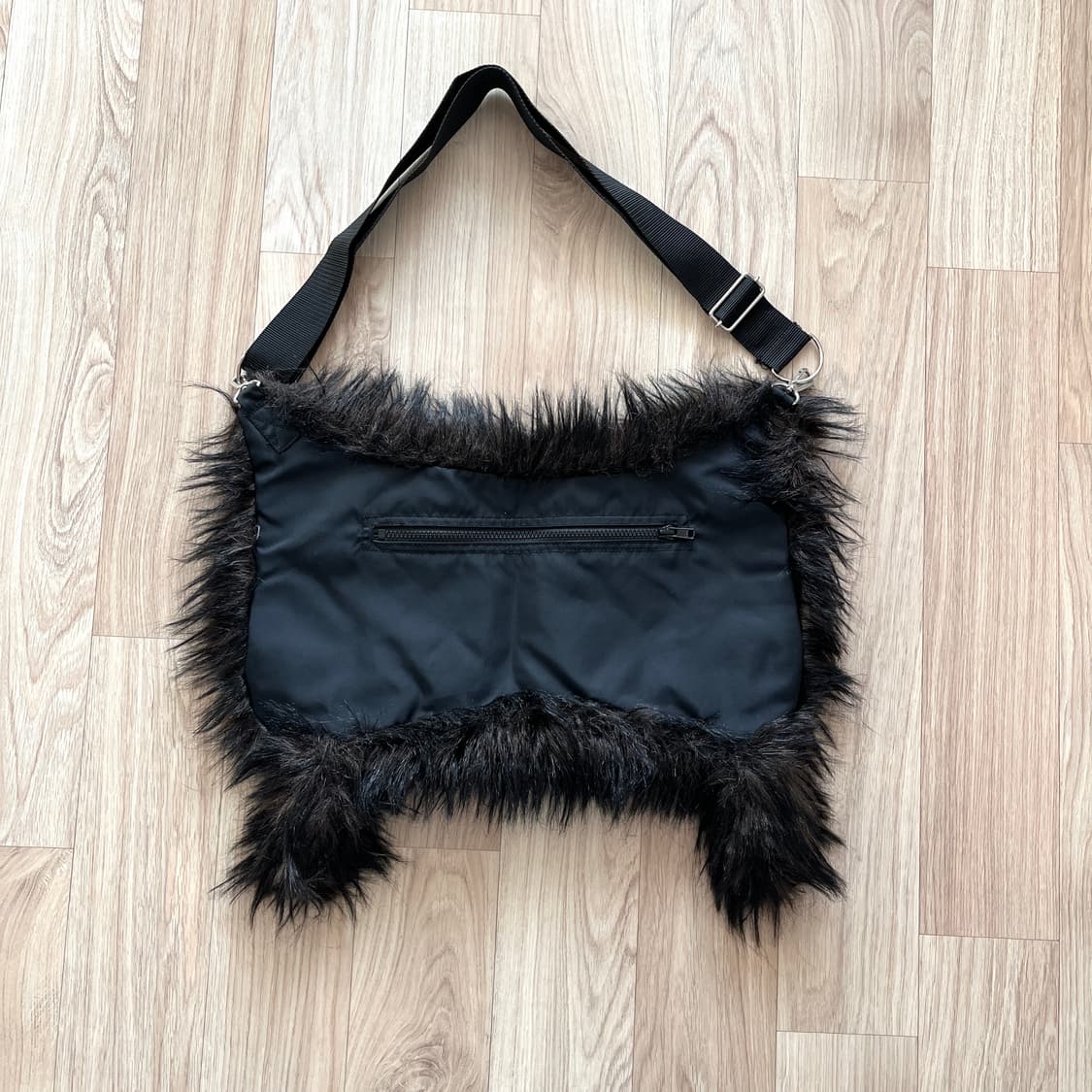 BA-TSU CLUB 2way 퍼 숄더백 y2k 헤이세이 레트로 펑크 상품이미지2