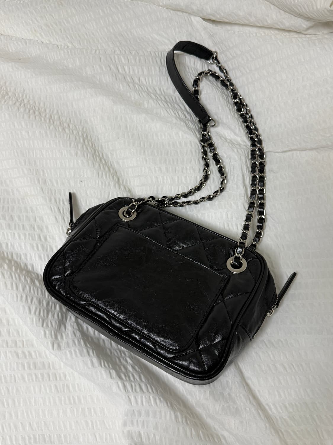 마뗑킴 스터드 미들 퀼팅백 상품이미지2