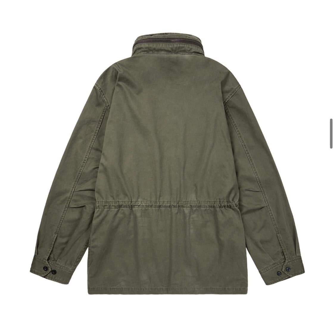 Aakam Washed Field Jacket (Khaki) 상품이미지6