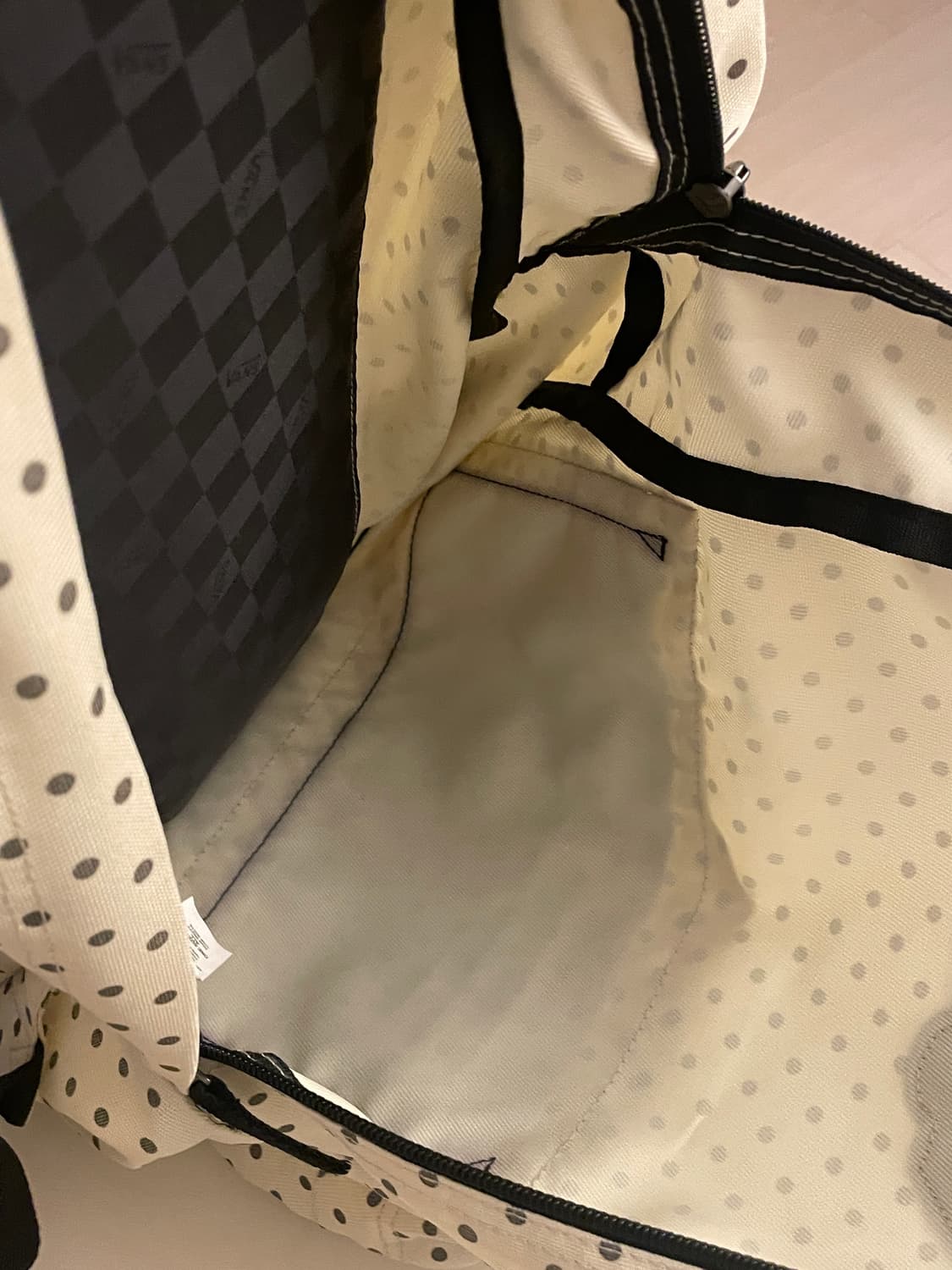 반스 도트 땡땡이 백팩 가방 상품이미지4