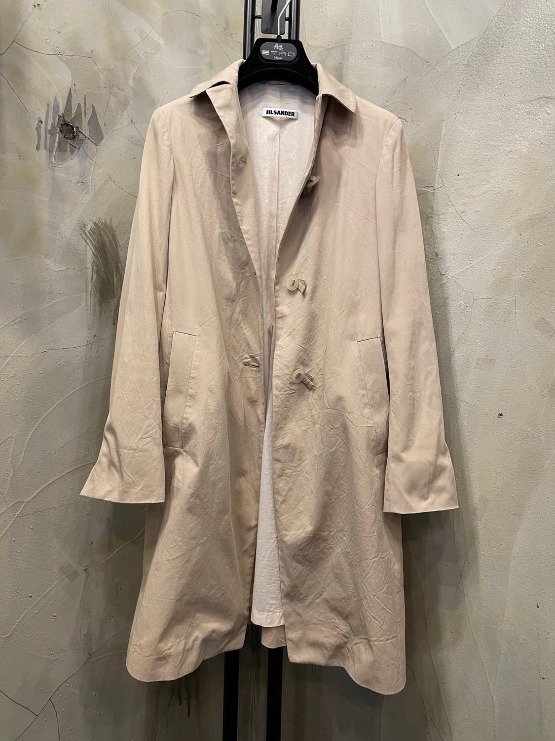 질샌더 간절기 트렌치 코트 34 상품이미지6