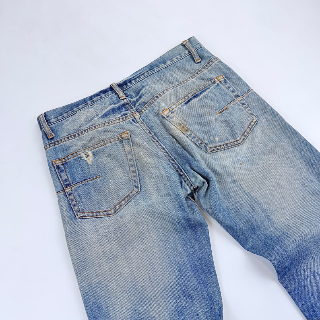 디올 애디슬리먼 00s 데님팬츠 상품이미지6