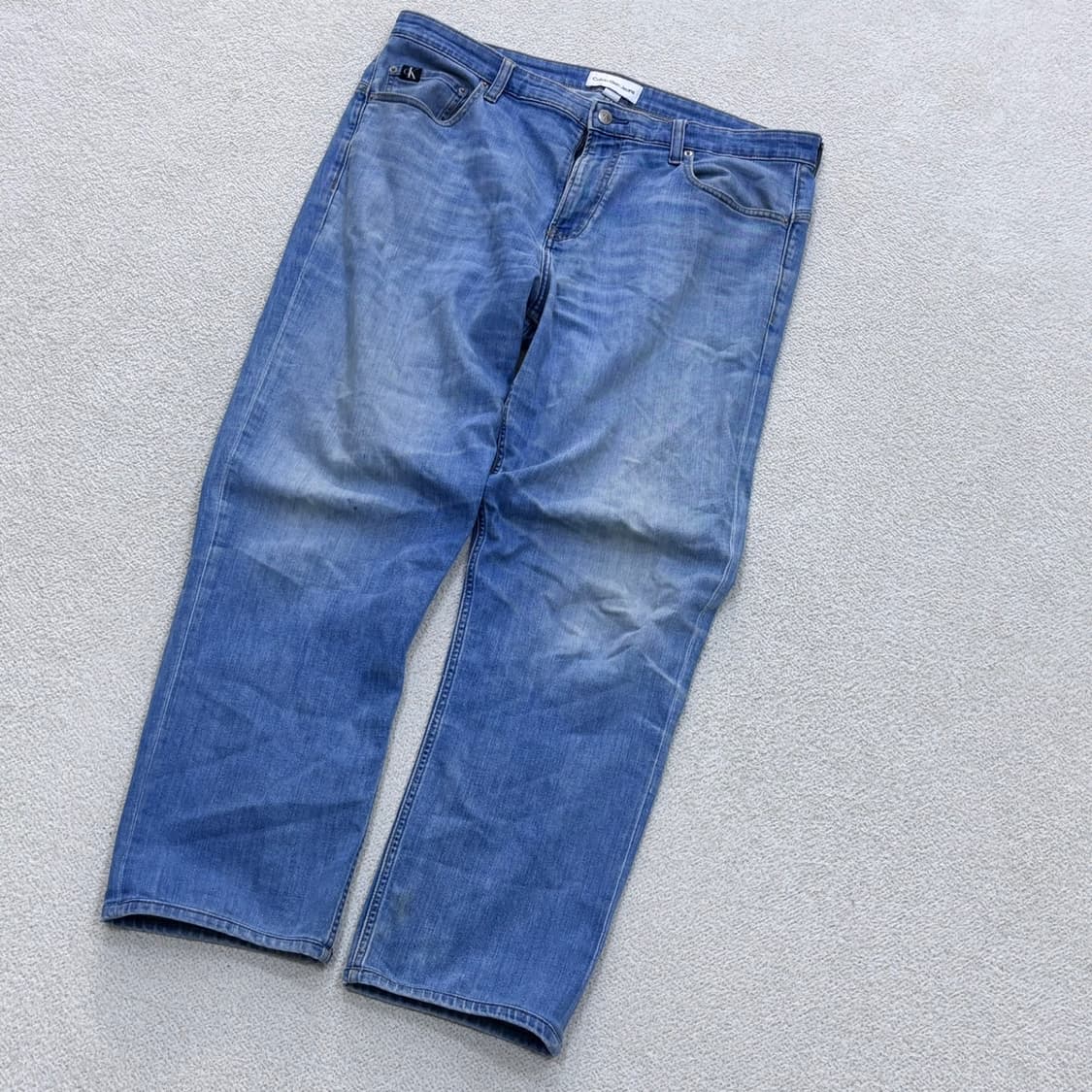 W38L32 캘빈클라인 연청 데님 팬츠 0414E 상품이미지1