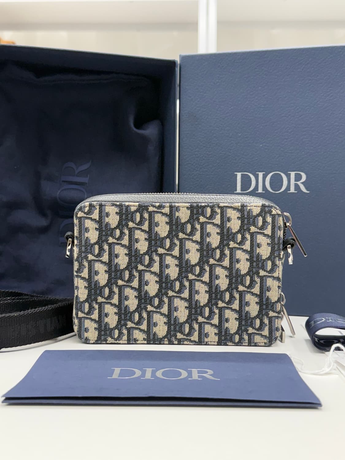 [OS] 디올 오블리크 스트랩 파우치 메신저백 상품이미지2