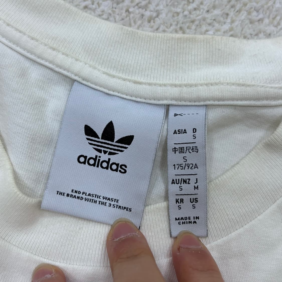 S 아디다스 베어 릴랙스 반팔 티셔츠 0319E 상품이미지3