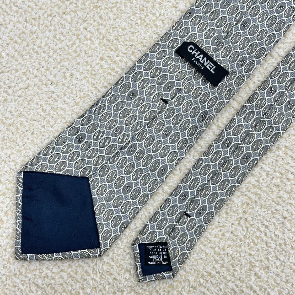 샤넬 실크 넥타이 상품이미지3