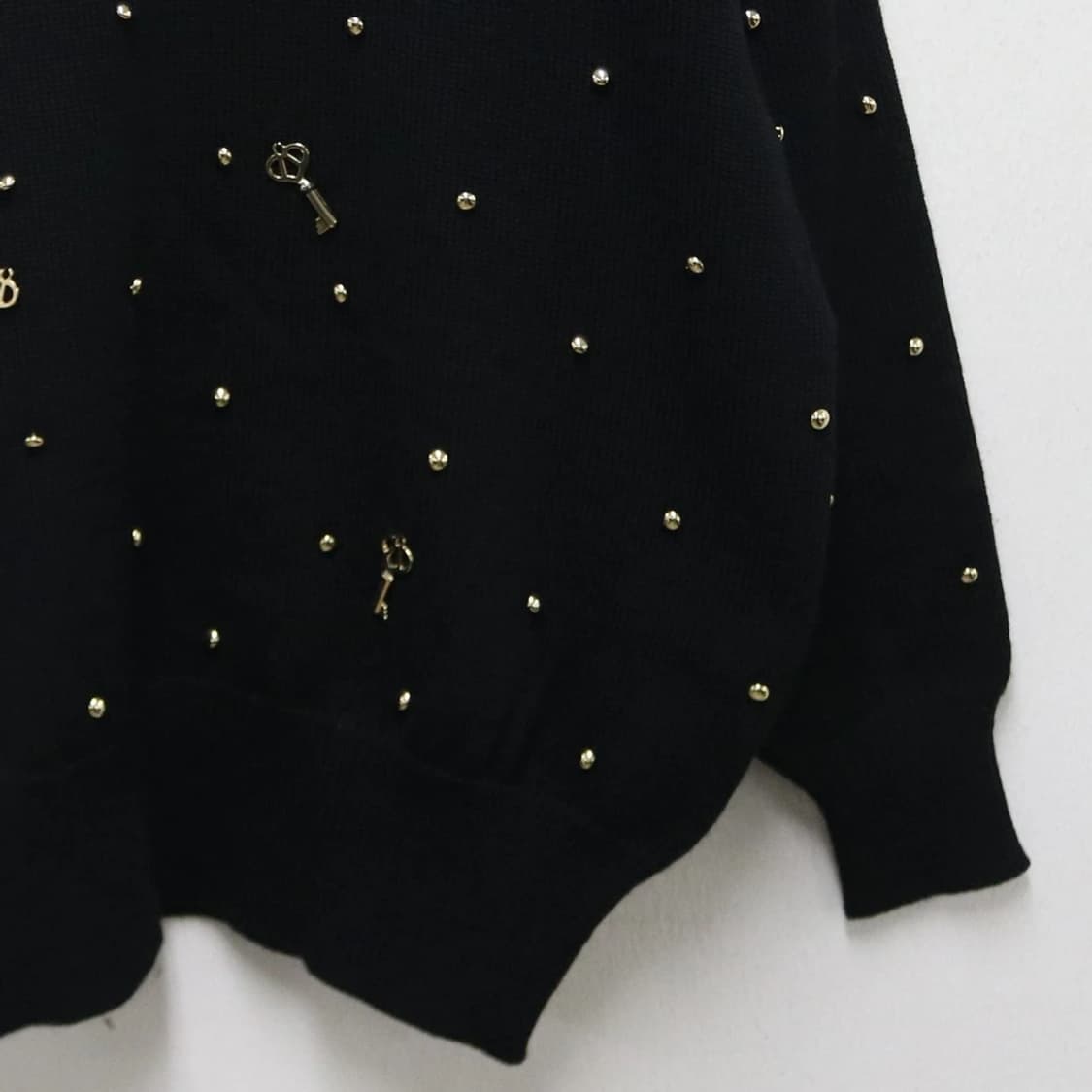 MAKO BIS 골드키  포인트 울 니트 60990 상품이미지4