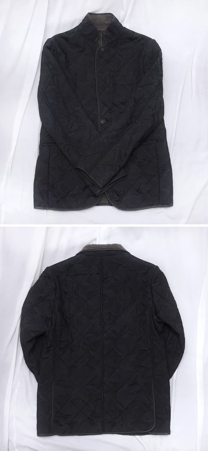 시리즈 (series) 이너울 시어링 카모플라쥬 퀼팅자켓 (95-100) 상품이미지3