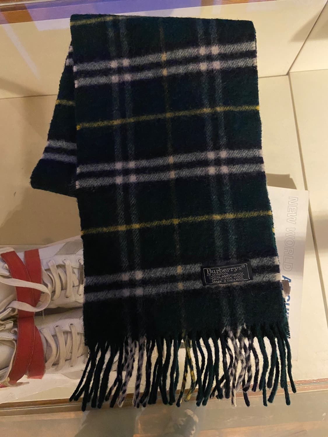 버버리 램스울 클래식 머플러 상품이미지1