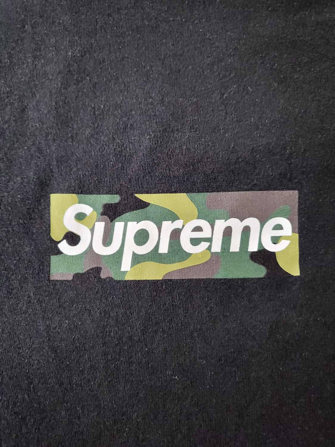 [2XL,XXL] 슈프림 박스로고 티셔츠 반팔 블랙 - 23FW 상품이미지3