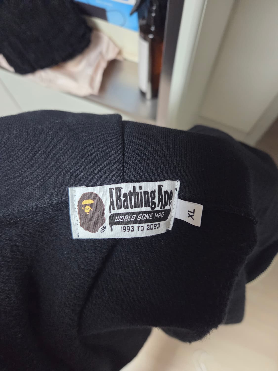 베이프 스페이스 카모 샤크후드 xl 새상품 유일매물 상품이미지5